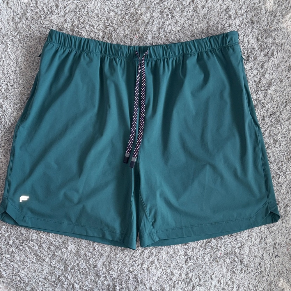 ✨$16✨Fabletics•Men’s The One Short 7” | Teal Green | XXL